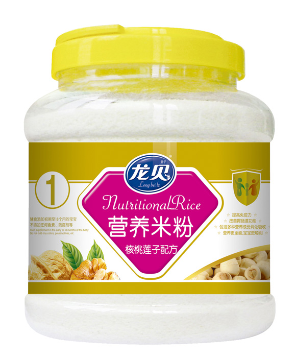 龍圣核桃蓮子配方米粉650g