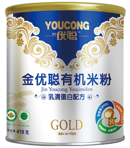 優(yōu)聰乳清蛋白有機米粉