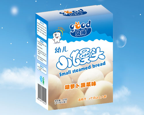 貝棒胡蘿卜蔬菜小饅頭