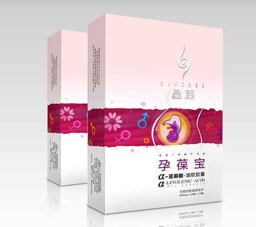 晶康孕葆寶α-亞麻酸油軟膠囊