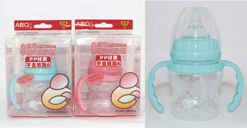 艾貝琪120ml寬口環(huán)保奶瓶