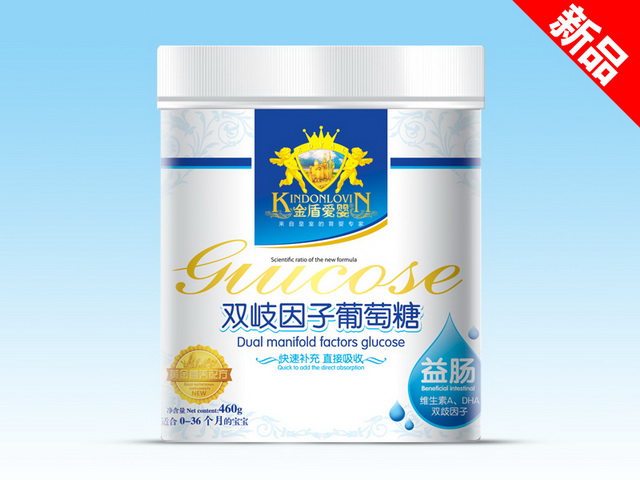 金盾愛嬰葡萄糖桶裝-雙歧因子