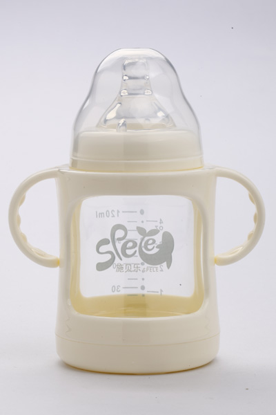 施貝樂寬口防摔奶瓶120ml