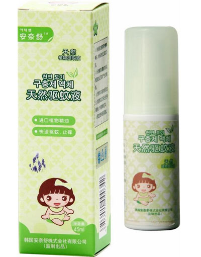 安奈舒yinge天然驅(qū)蚊液