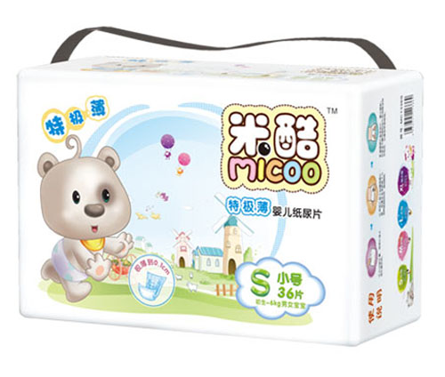 米酷特極薄yinge紙尿片(小號)