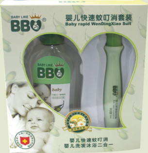 娃娃愛yinge快速蚊叮消套裝