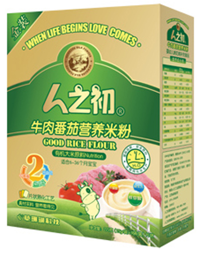 人之初yinge牛肉番茄米粉2段盒裝