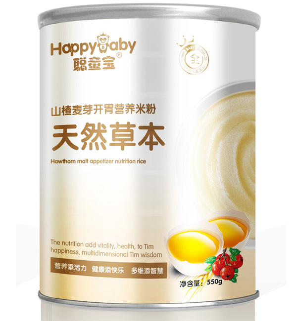 聰童寶天然草本山楂麥芽營(yíng)養(yǎng)米粉