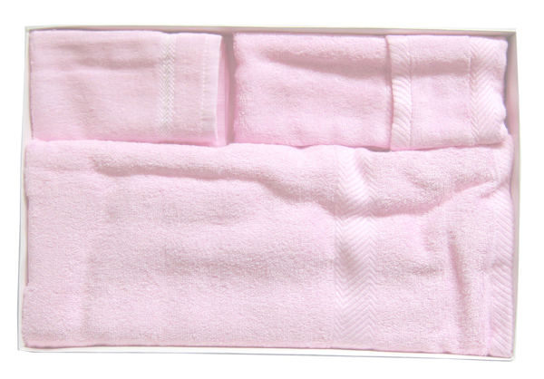 潤(rùn)羽康竹纖維方形浴巾禮盒