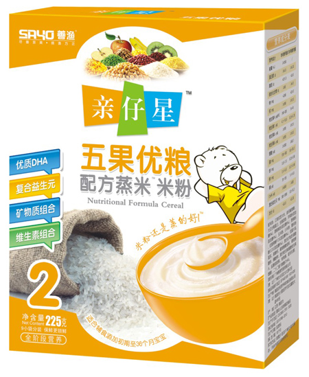 親仔星五果優(yōu)糧米粉