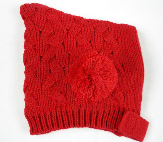 幼之戀凌之靈youe套頭帽大紅