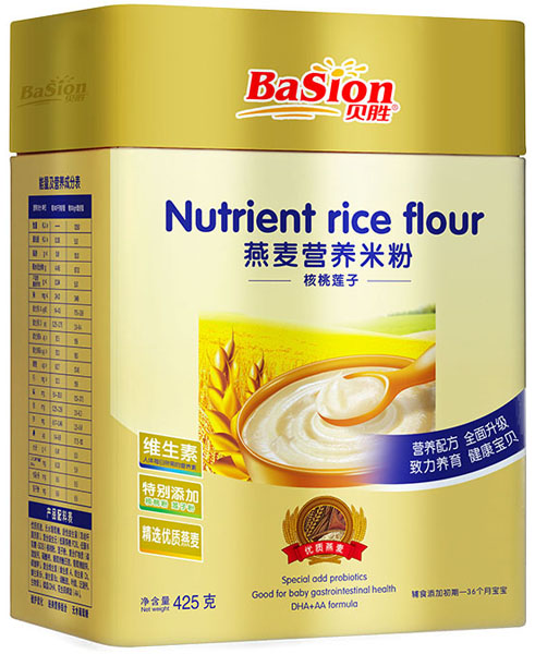 貝勝燕麥核桃蓮子營(yíng)養(yǎng)米粉