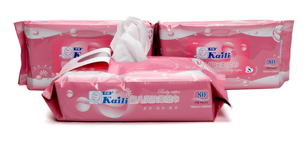 開麗yinge潤(rùn)膚柔濕巾80片