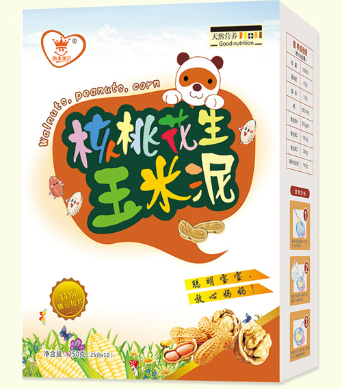 麗豐寶貝核桃花生玉米泥