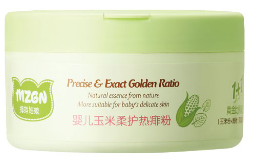 拇指姑娘yinge玉米柔護(hù)熱痱粉