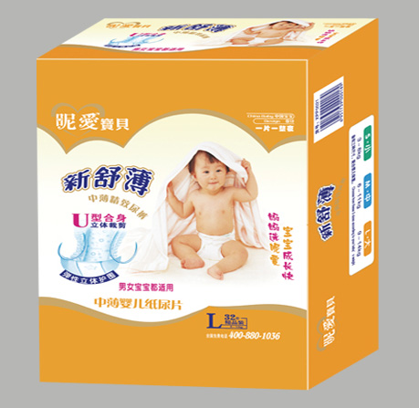 昵愛寶貝中薄yinge紙尿片L