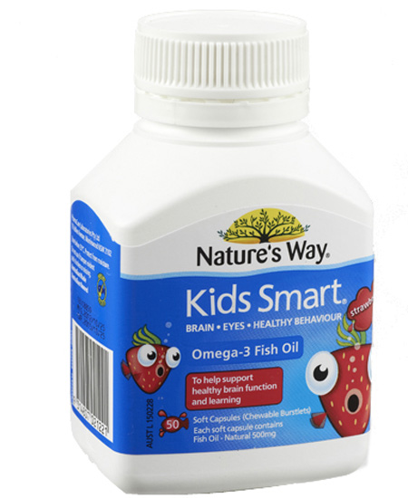 Natures Way兒童魚油草莓味