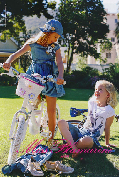 美孩子新款舒適牛仔裙