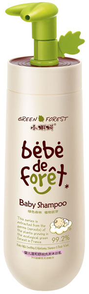 小蝌蚪嬰兒溫和舒潤洗發(fā)沐浴乳