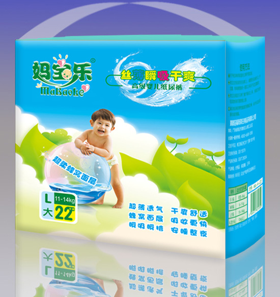 媽寶樂絲薄瞬吸干爽紙尿褲L22片