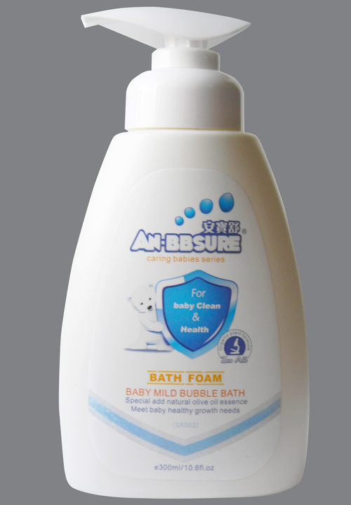 安寶舒yinge溫和沐浴泡泡300g