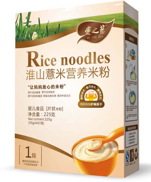 愛之藍(lán)淮山薏米營養(yǎng)米粉1段 副本