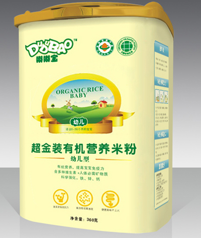 嘟嘟寶youe型超金裝有機(jī)營養(yǎng)米粉