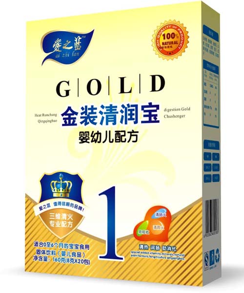 愛之藍(lán)金裝yingye配方清潤寶