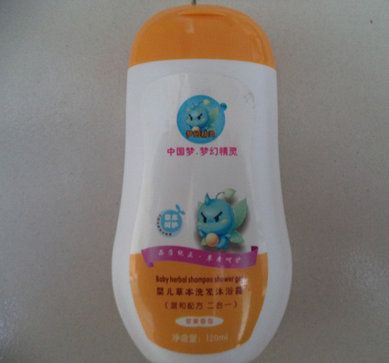 夢幻精靈yinge草本洗發(fā)沐浴露(蘋果香型)