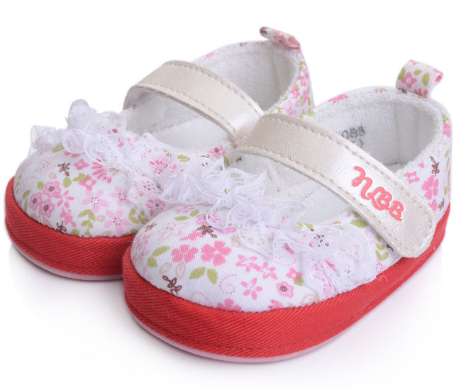 娜拉寶溫馨花邊yinge鞋NA1088紅色