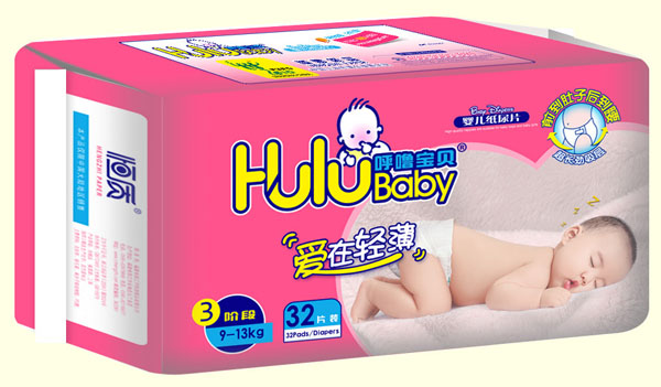 呼嚕寶貝愛(ài)在輕薄紙尿片3階段32片