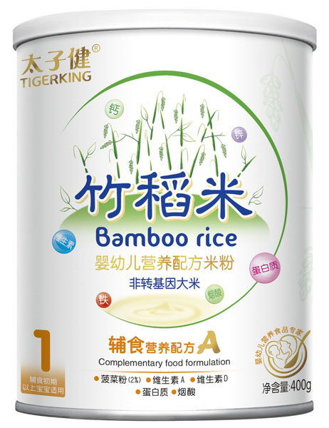 太子健輔食營(yíng)養(yǎng)配方竹稻米米粉聽(tīng)裝