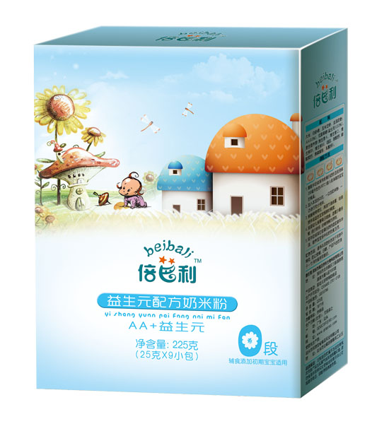 倍芭利AA+益生元配方奶米粉盒裝