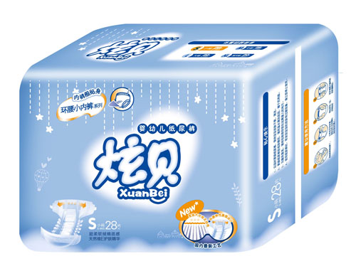 炫貝大珍珠yingye紙尿褲S碼28片