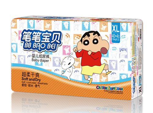 筆筆寶貝超柔干爽yinge紙尿褲XL碼