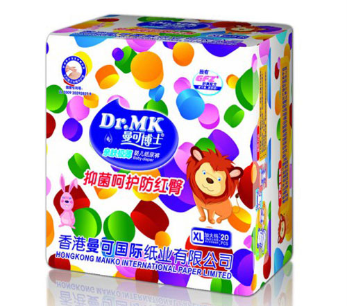 曼可博士親膚極薄yinge紙尿褲XL碼