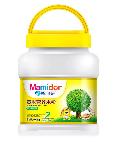 媽咪朵核桃蓮子貢米營養(yǎng)米粉