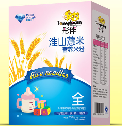 彤伴淮山薏米營養(yǎng)米粉盒裝全段