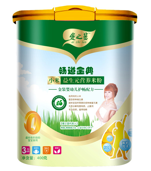 金裝yingye護(hù)暢小米益生元營養(yǎng)米粉