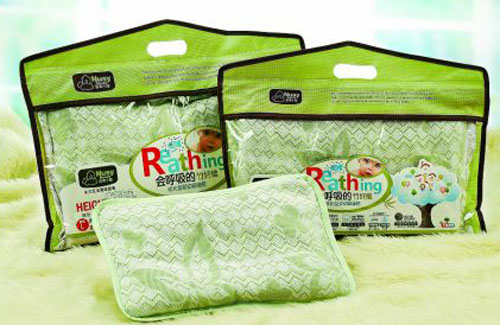 諾親小屋竹纖維成長型綠葉yingy健康枕L碼