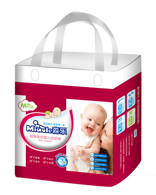 淼樂超薄柔軟yinge紙尿褲M號