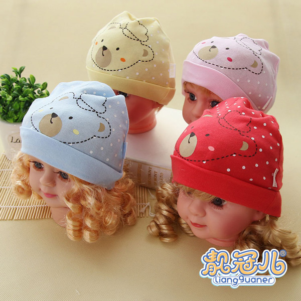 靚冠兒yingye單層小熊帽子