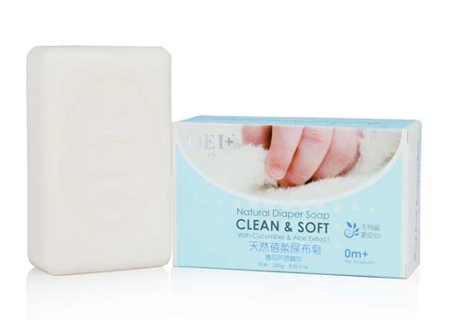 QEI+蓓柔尿布皂(青瓜蘆薈)