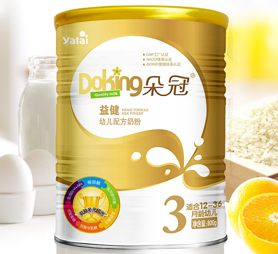 朵冠益健youe配方羊奶粉3段