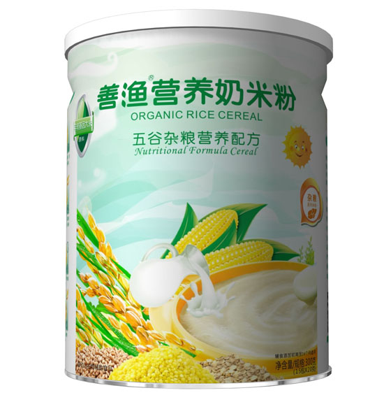 善漁營五谷雜糧養(yǎng)奶米粉