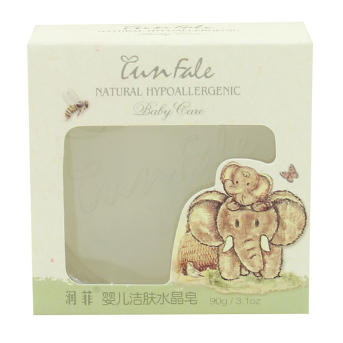 潤(rùn)菲yinge潔膚水晶皂