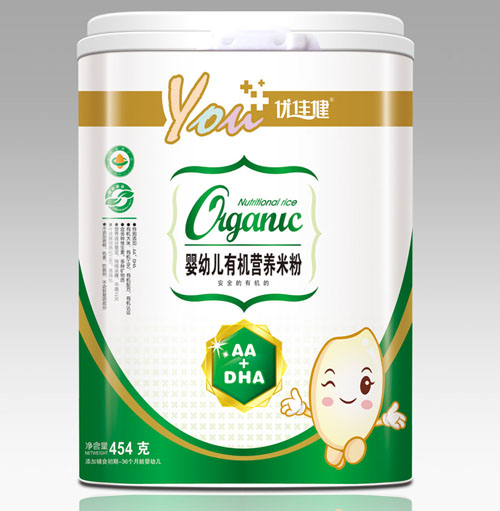 優(yōu)佳健AA+DHAyingye有機(jī)營養(yǎng)米粉