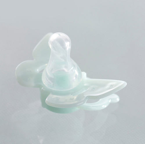 KUNKUN淺藍(lán)色安撫奶嘴(蝴蝶造型一般型奶嘴)