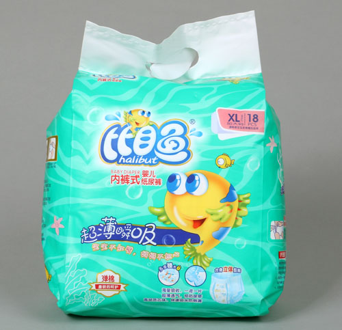 比目魚(yú)超薄瞬吸內(nèi)褲式y(tǒng)inge紙尿褲XL碼18片