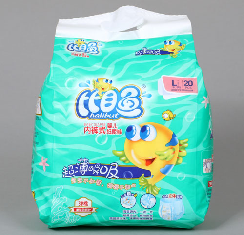 比目魚超薄瞬吸內(nèi)褲式y(tǒng)inge紙尿褲L碼20片